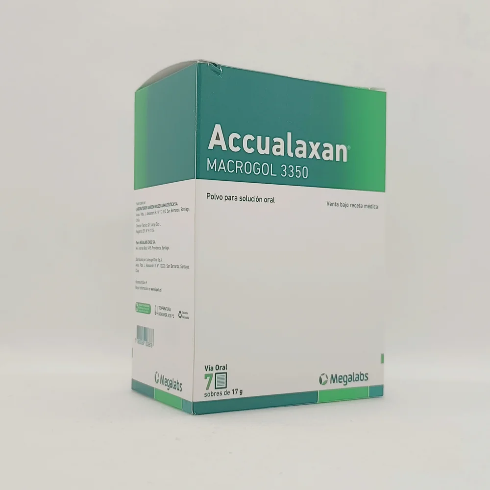 ACCUALAXAN POLVO SOL. ORAL (MACROGOL) X 7 SOBRES