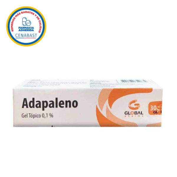 ADAPALENO 0,1% GEL TOPICO 30 GR CENABAST
