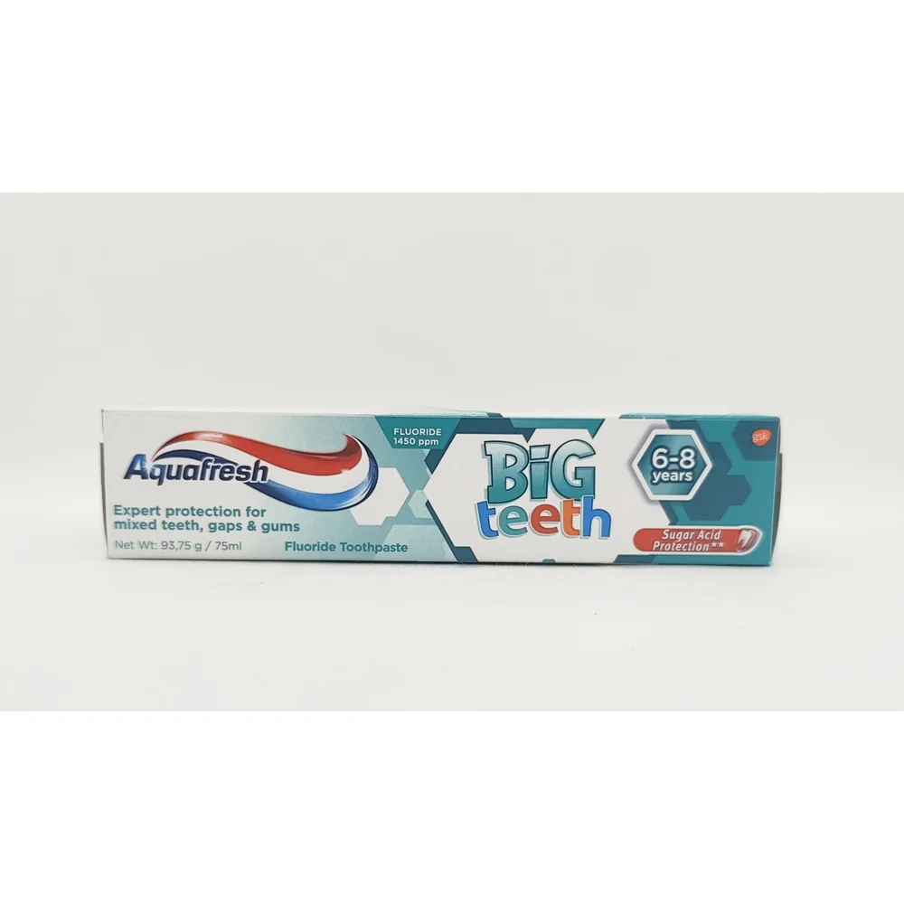 AQUAFRESH MY BIG TEETH CREMA DENTAL X 93.5GRS