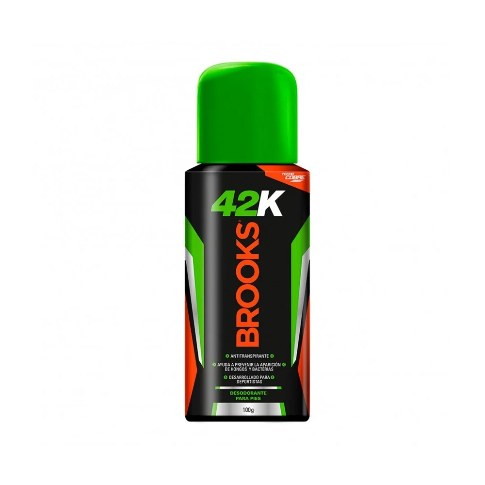BROOKS 42K SPRAY DESODORANTE PARA PIE 100GR
