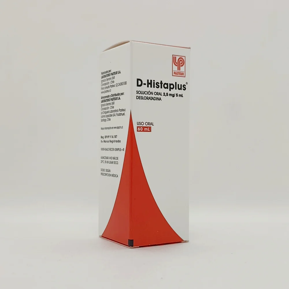 D-HISTAPLUS DESLORATADINA 2.5MG/5ML SOLUCIION ORAL 60 ML