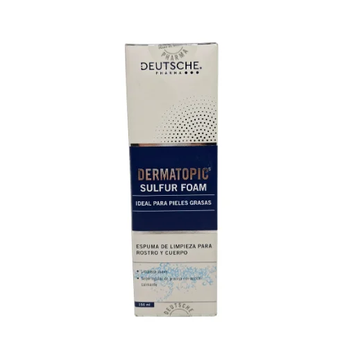 DERMATOPIC SULFUR FOAM PIEL GRASA 150 ML