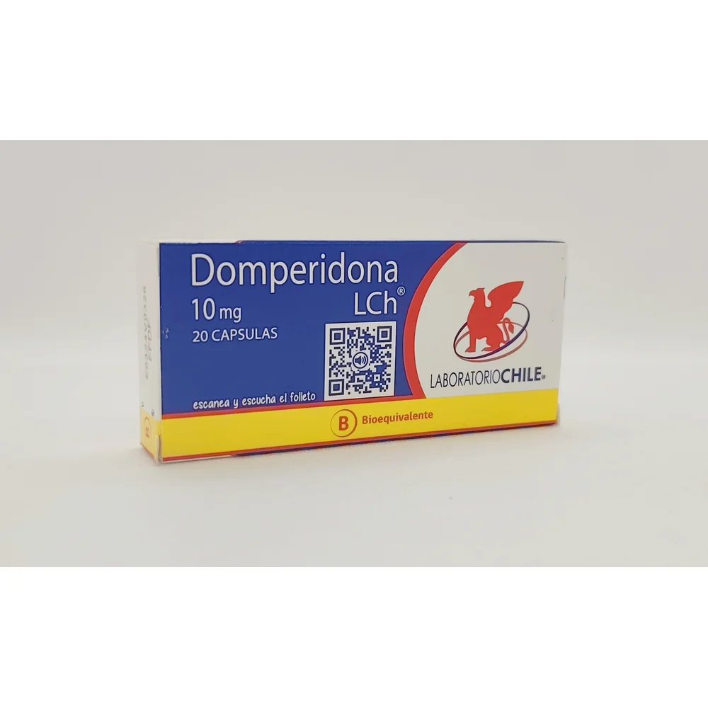 DOMPERIDONA 10 MG CJ X 20 CAPSULAS
