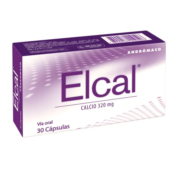 ELCAL 320MG CJ X 30 CAPSULAS