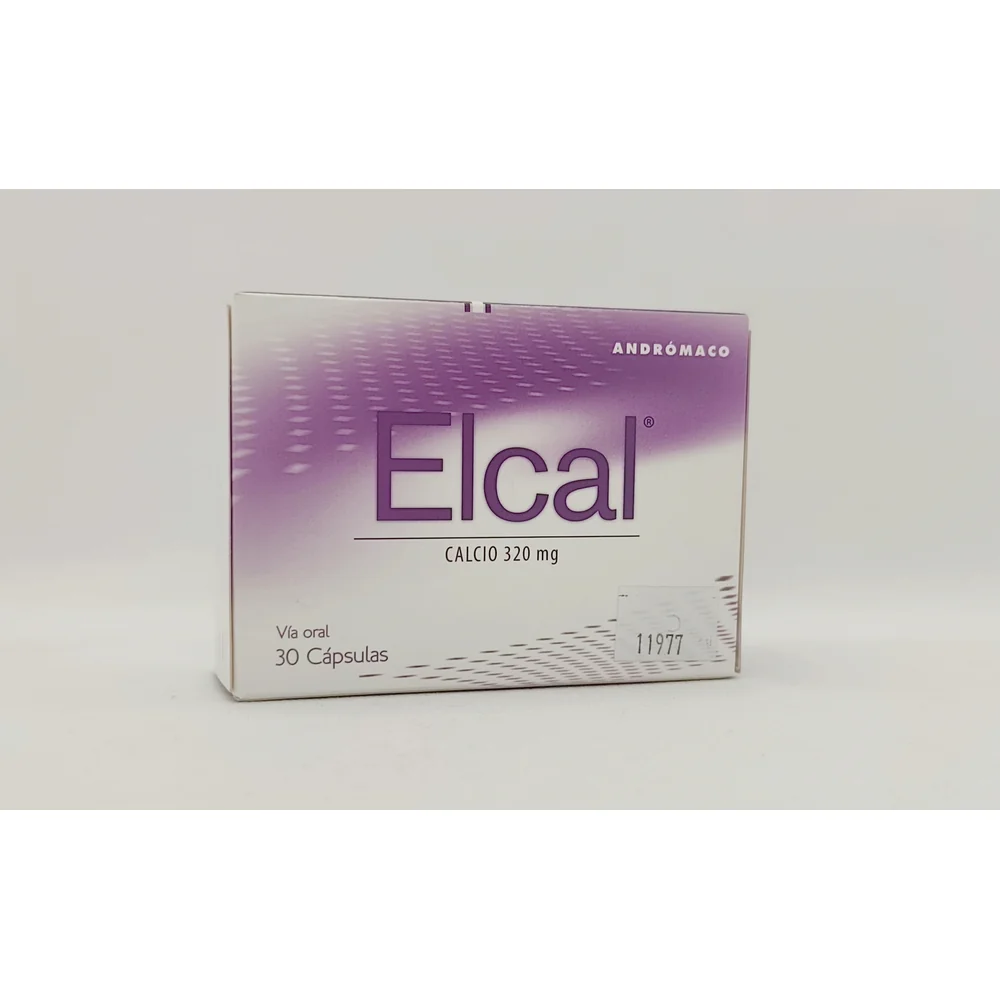 ELCAL 320MG CJ X 30 CAPSULAS