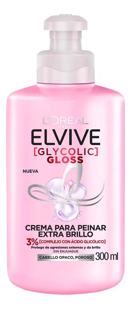 ELVIVE GLYCOLIC GLOSS  CREMA DE PEINAR 300  GR