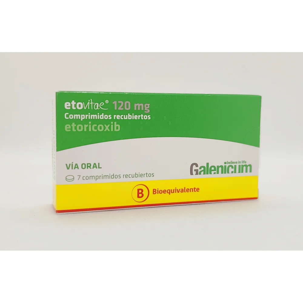 ETOVITAE 120MG CJ X 7 COMP RECUBIERTOS