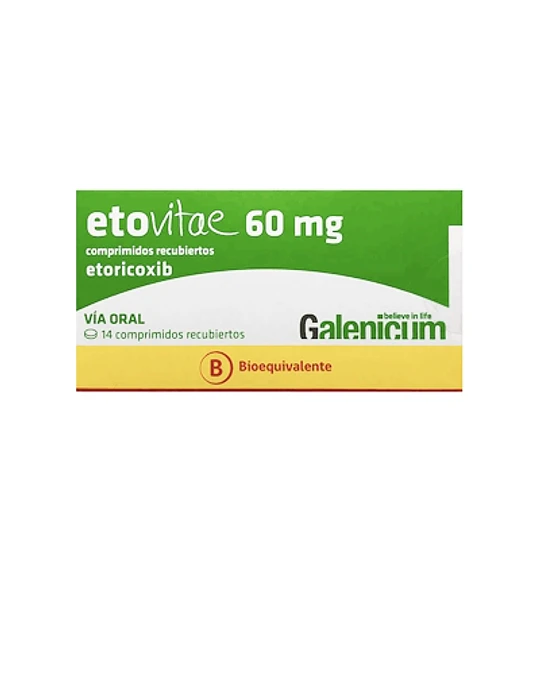ETOVITAE (BE) 60MG 14 COMP REC