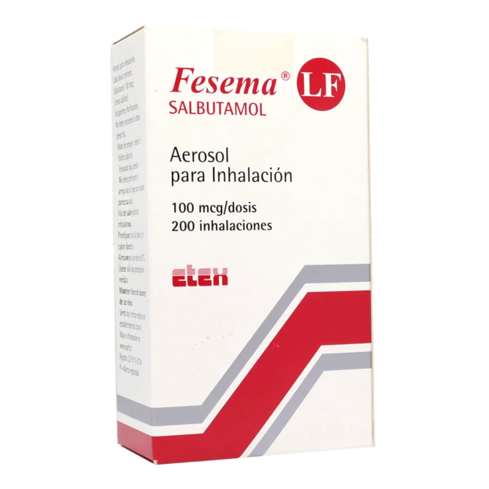 FESEMA INH 100MCG-DOSIS 200 DOSIS (SALBUTAMOL)