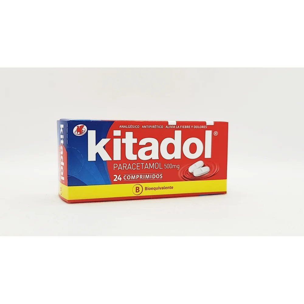 KITADOL 500 MG CJ X 24 COMPORIMIDOS