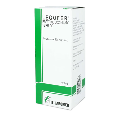 LEGOFER PROTEINSUCCINILATO FERRICO 800MG/15ML FCO X 120ML SLN ORAL