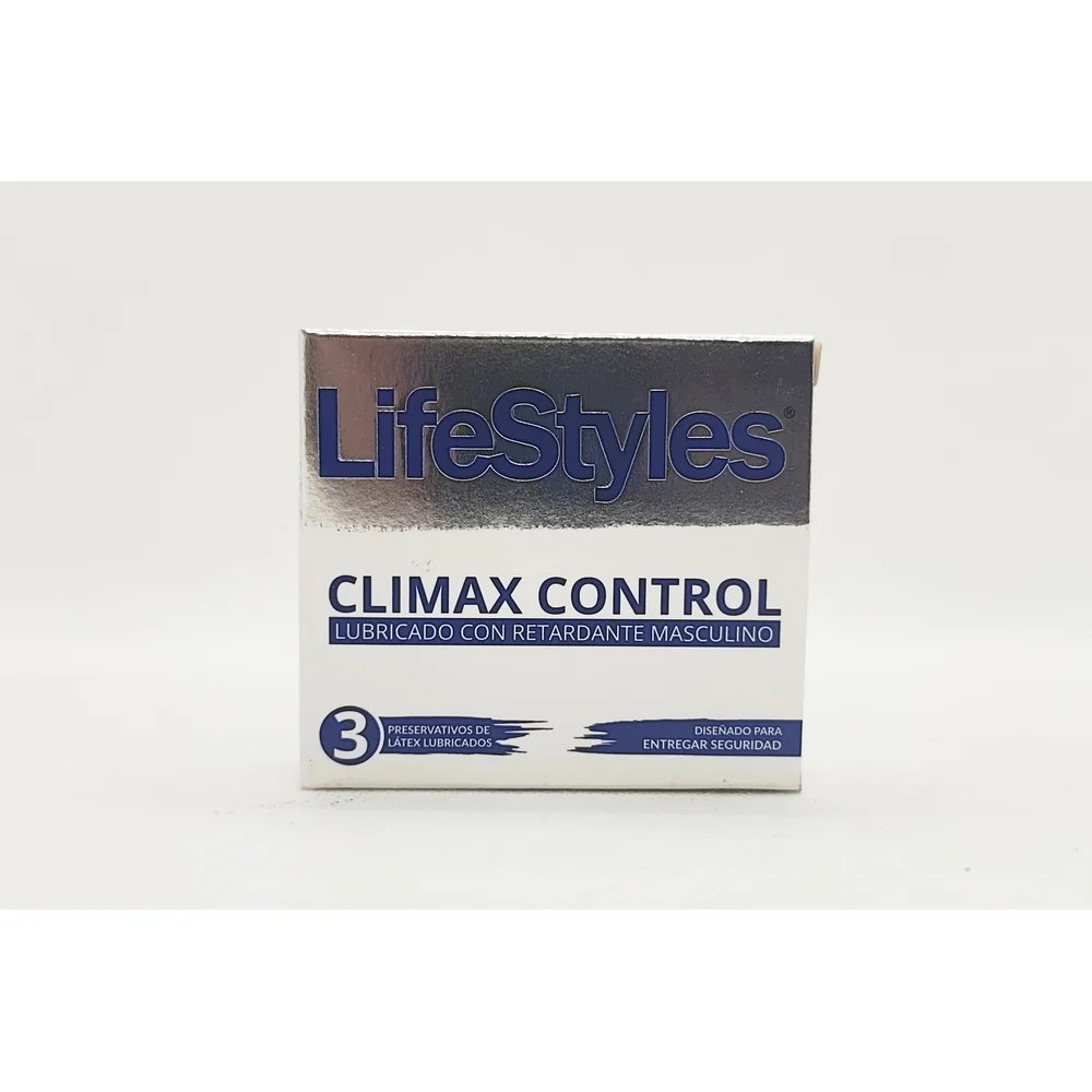 LIFESTYLES CLIMAX CONTROL X 3 UND