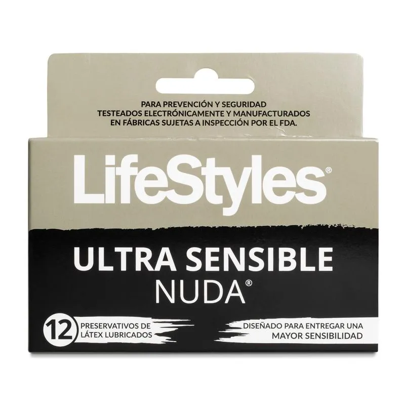 LIFESTYLES ULTRA SENSINBLE NUDA 12UN