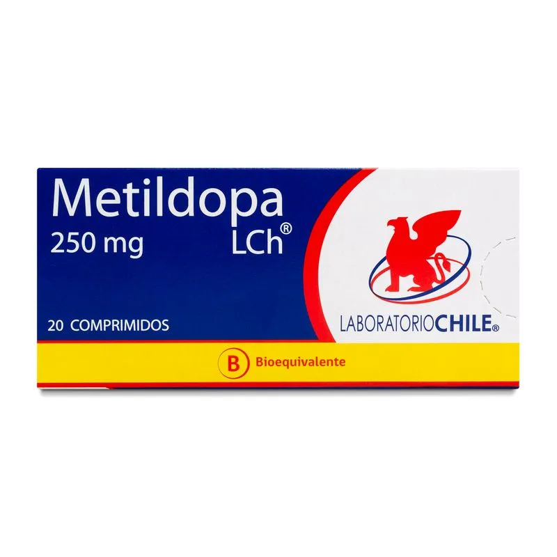 METILDOPA 250MG X 20 COMP