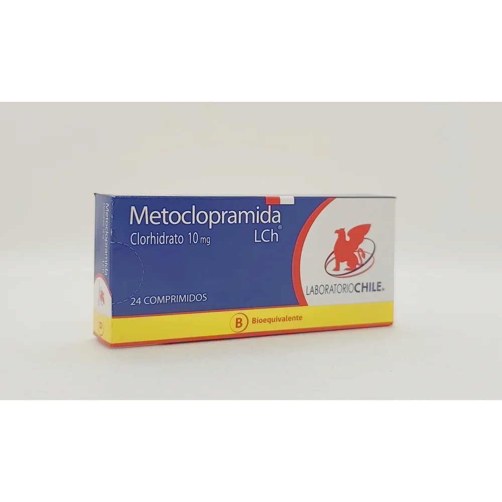 METOCLOPRAMIDA 10 MG CJ X 24 COMPRIMIDOS