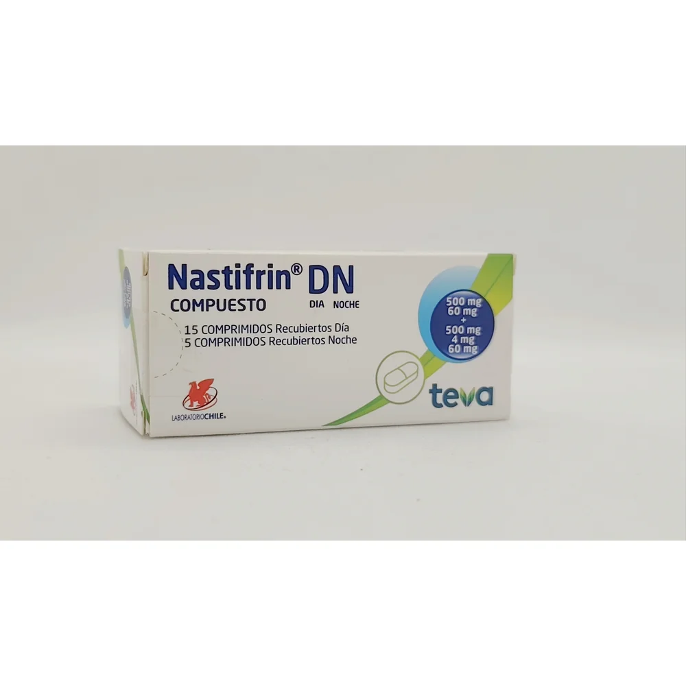 NASTIFRIN COMPUESTO CJ X 20 COMP RECUBIERTOS