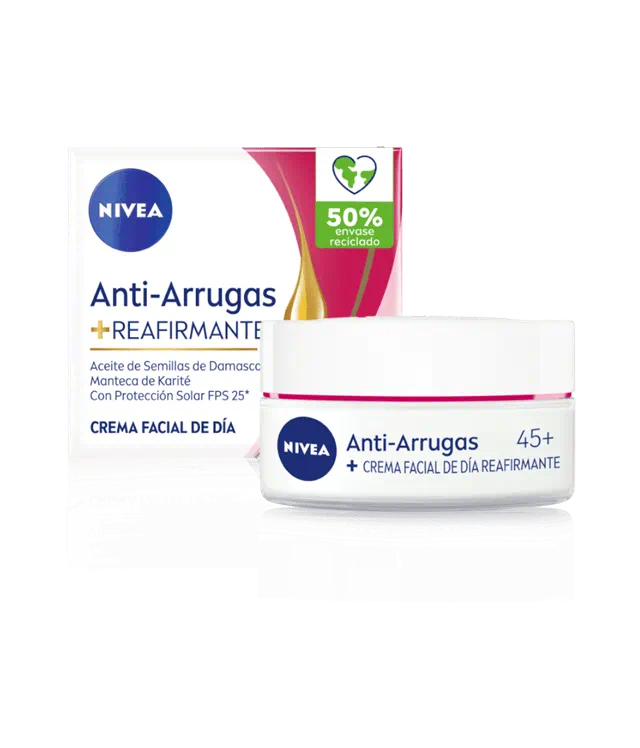 NIVEA 45+ CREMA ANTI ARRUGAS REAFIRMANTE X 50GR