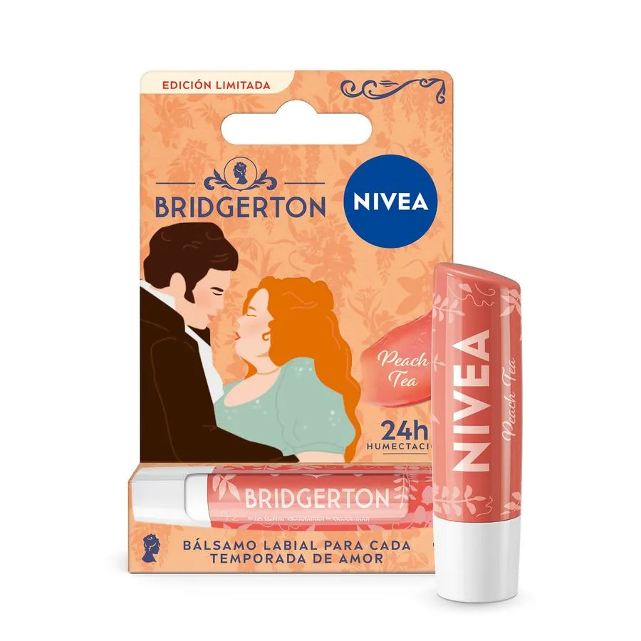 NIVEA BAL LABIAL PEACH TE 4.8 GRS