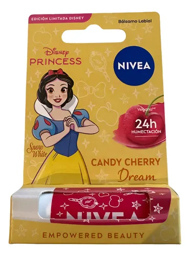 NIVEA BAL LABIAL PRINCCESS SNOW WHITE CANDY CHERRY 4.8 GR