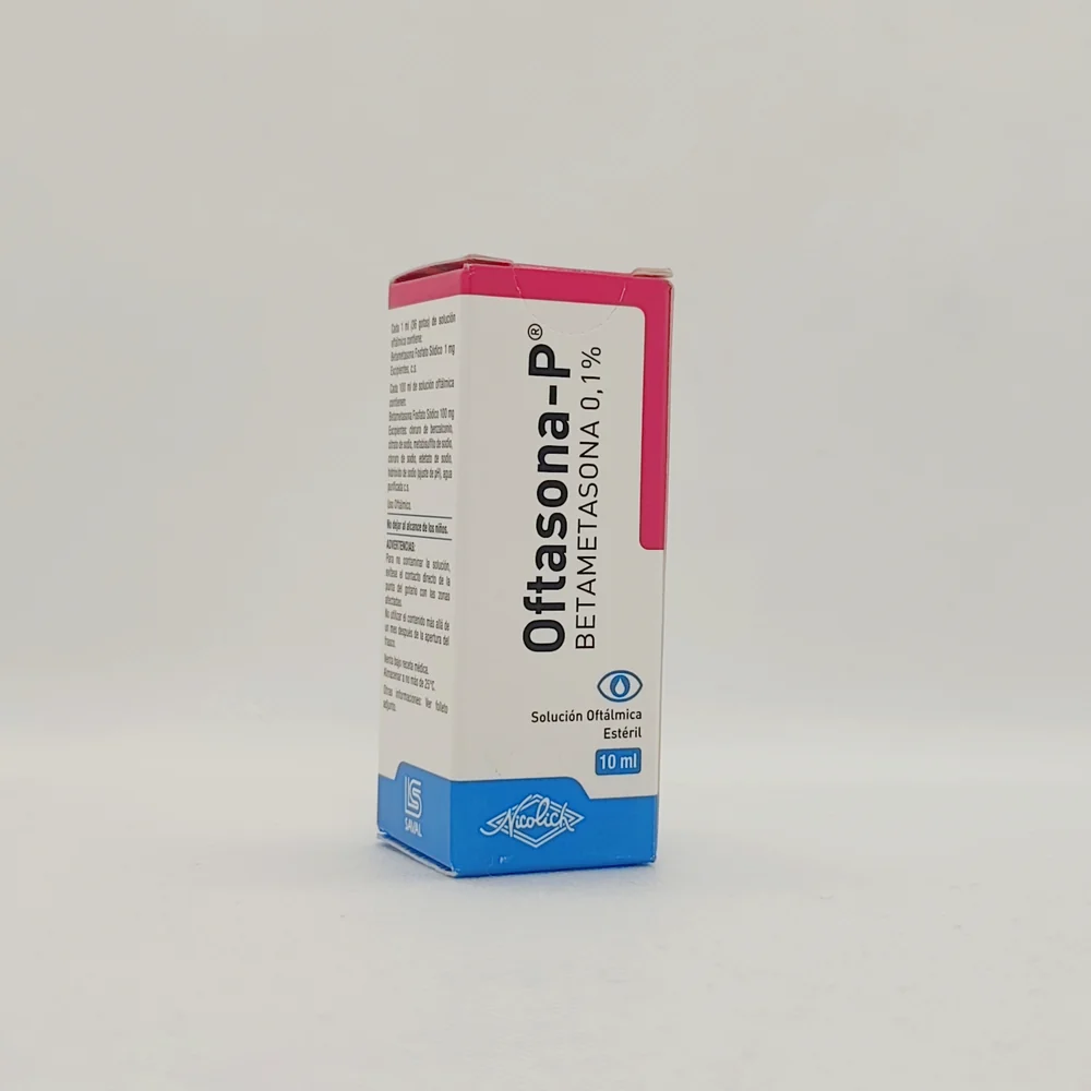 OFTASONA-P 0.1% X 10 ML SLN OFTALMICA
