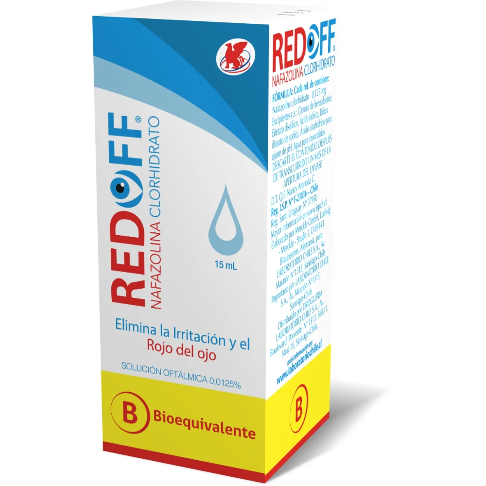 RED OFF NAFAZOLINA CLORHIDRATO X 15 ML SLN OFT