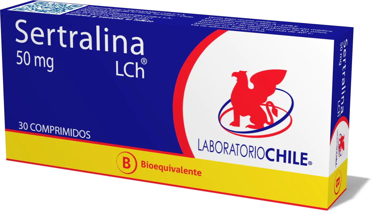 SERTRALINA 50 MG X 30 COMP