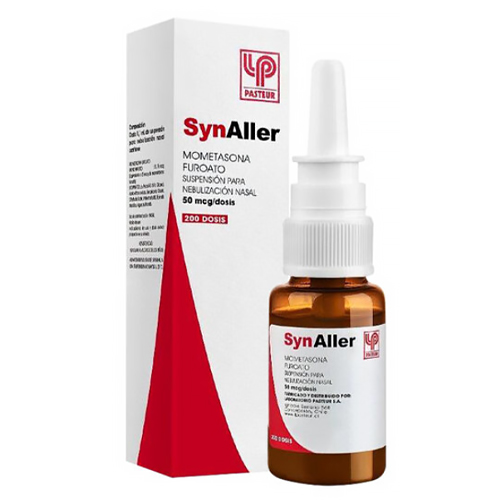 SYNALLER MOMETASONA 50MCG/DOSIS SPRAY NASAL X 200 DOSIS