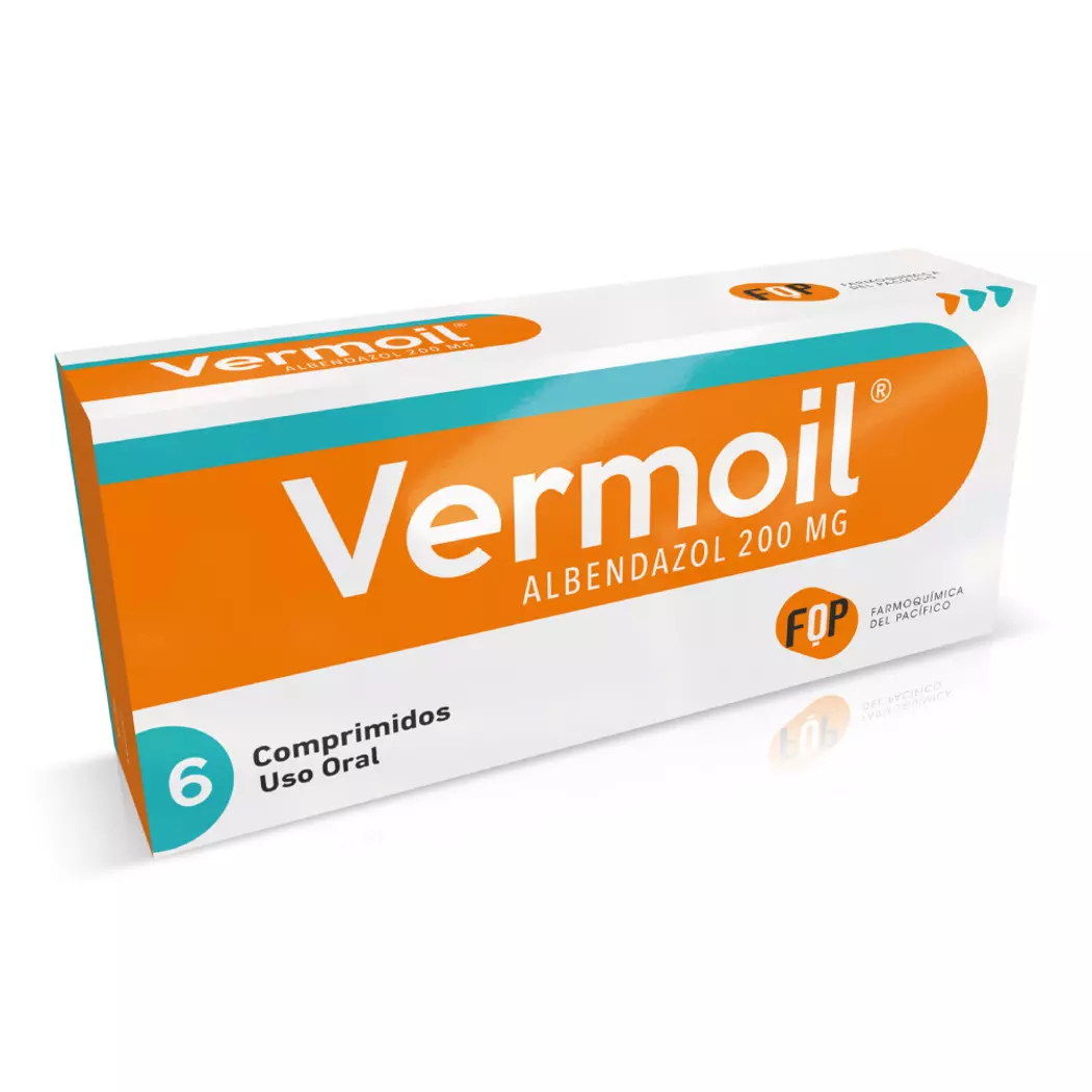 VERMOIL 200MG.6COM.