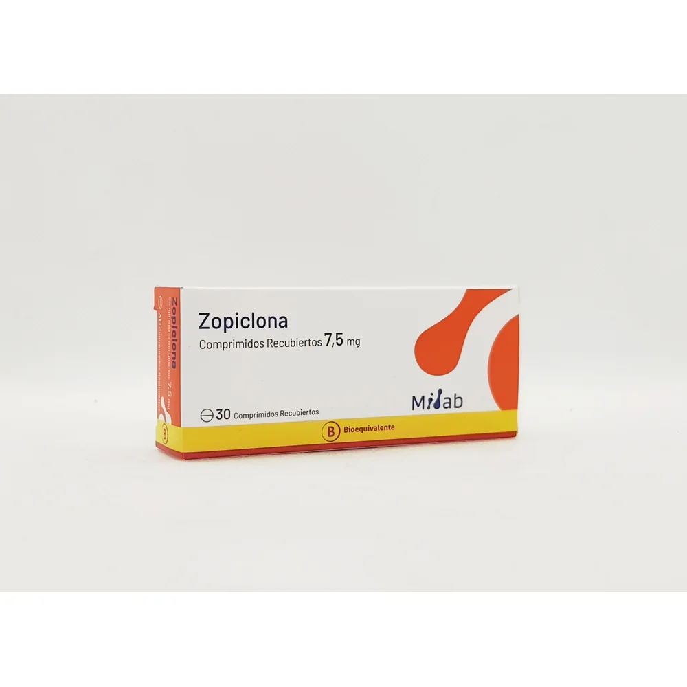 ZOPICLONA 7,5 MG CJ X 30 COMPRIMIDOS