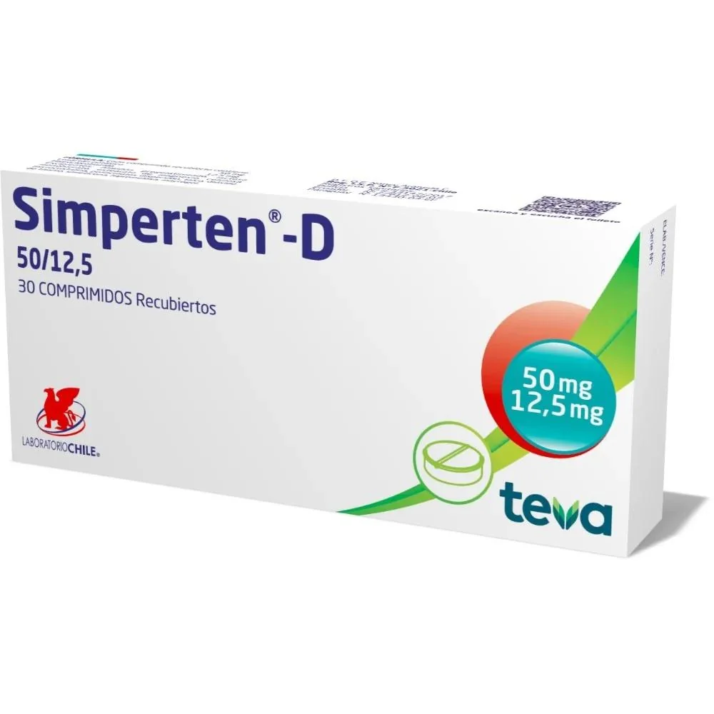 SIMPERTEN 50 MG X 30 COMP RECUBIERTOS (LOSARTAN)